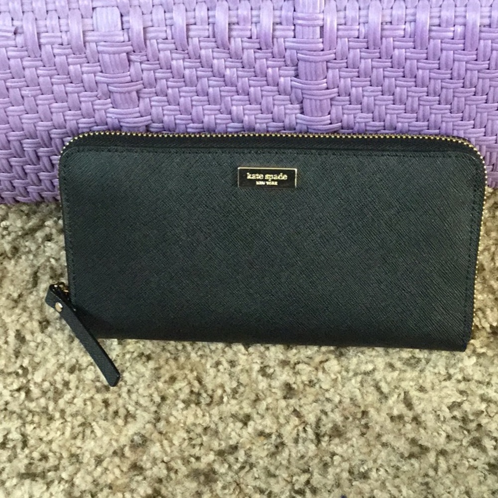 Kate spade black wallet
